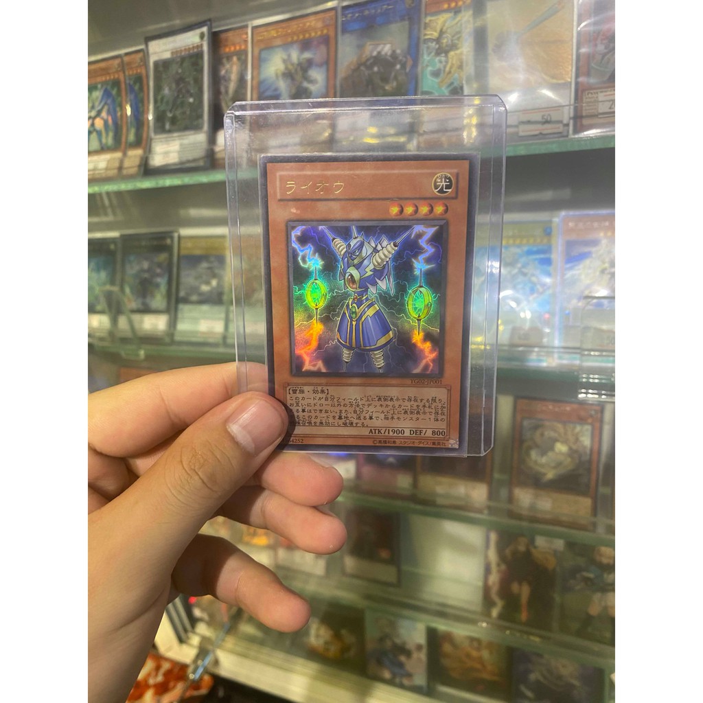 Lá bài thẻ bài Yugioh Thunder King Rai - Ultra Rare - Tặng bọc bài nhựa bảo quản