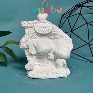 Tượng tô màu (có màu cọ) cao cấp SIZE XXL ROS, tượng thạch cao MUNDO