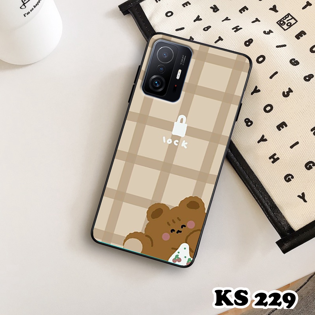 Ốp lưng Xiaomi Mi 11 5G - Xiaomi Mi 11T 5G - Xiaomi Mi 11T Pro 5G - Ốp in hình gấu bear ngộ nghĩnh