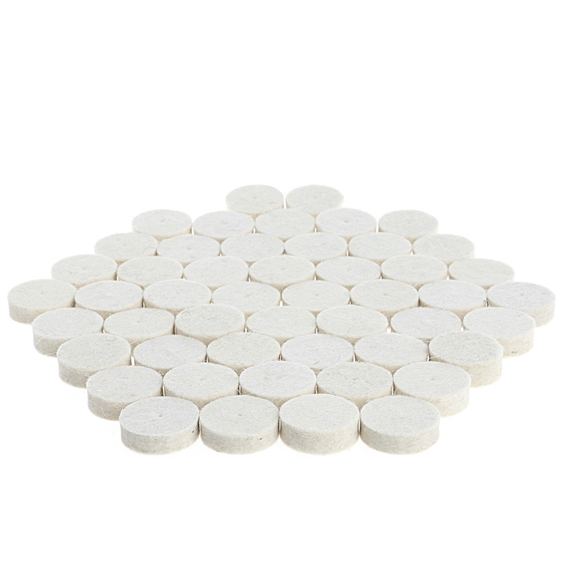 Bộ 50 Bông Len Đánh Bóng 13mm + 4 Trục 3.15 mm