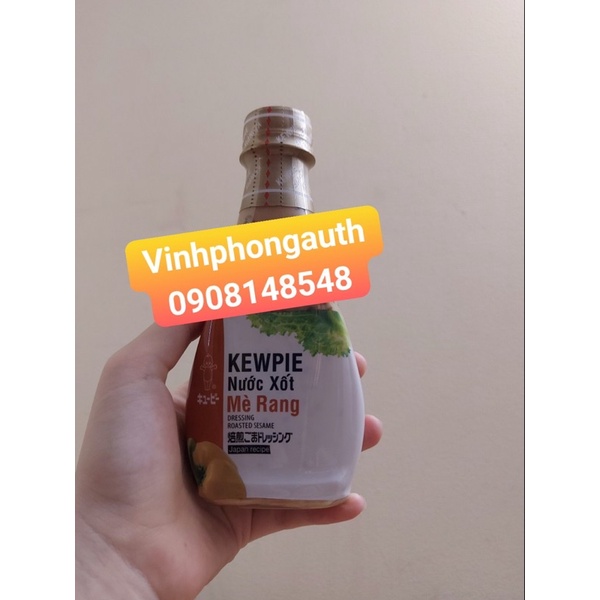 Sốt Mè Rang Kewpie Chai 210ml Dùng Cho Trộn Salad Và Chấm