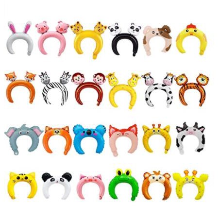 Băng Đô Động Vật Dễ Thương Bong Bóng