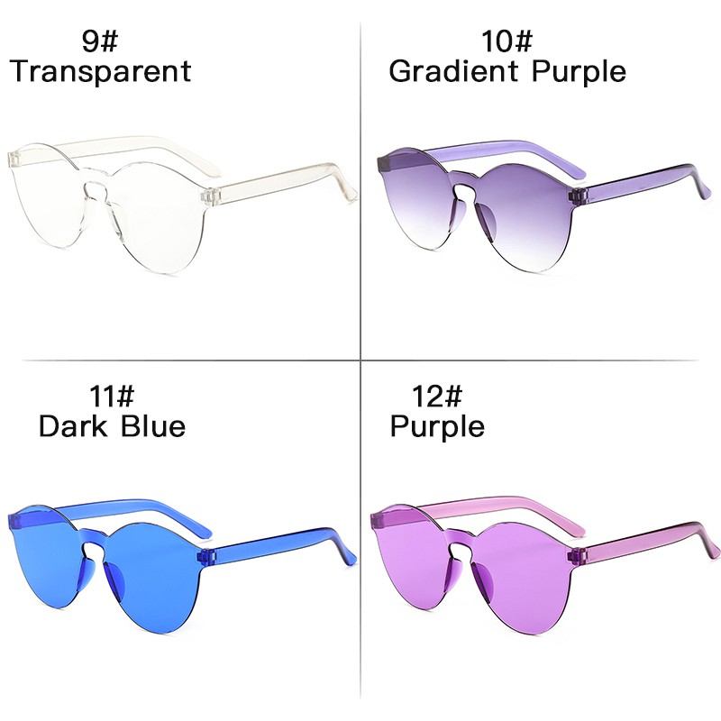 Kính mát LUSEEN AG1100 gọng mắt mèo thời trang sành điệu cho nữ