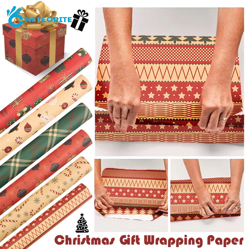 Giấy Gói Quà / Trang Trí Giáng Sinh 50 * 70cm