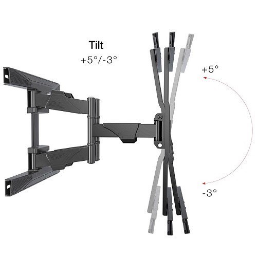 Khung tivi xoay 32-55 inch- khung treo tivi xoay cao câp-giá đỡ tivi xoay NB p4