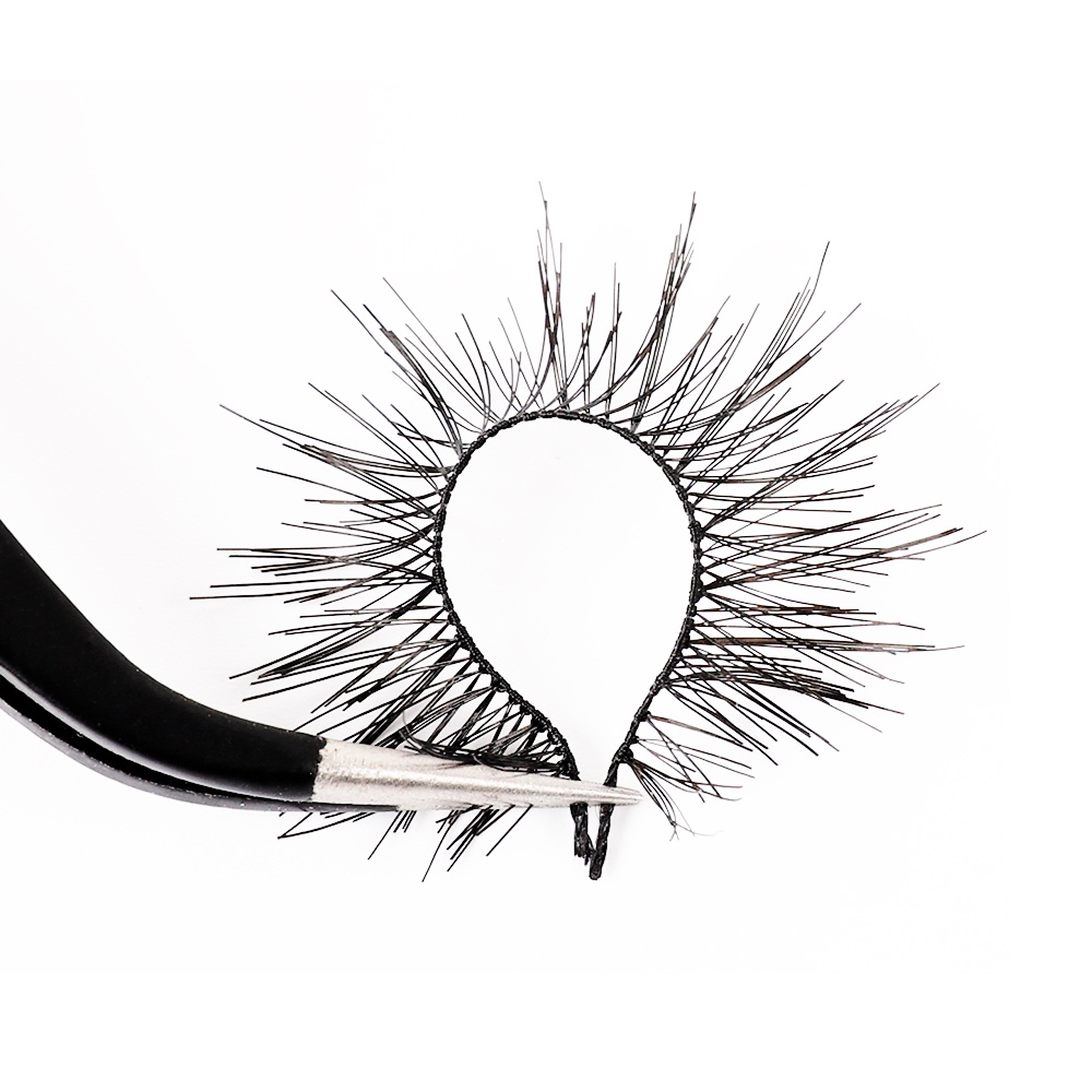 Hộp 10 Cặp Lông Mi Giả Dài Tự Nhiên Trang Điểm Tiện Dụng