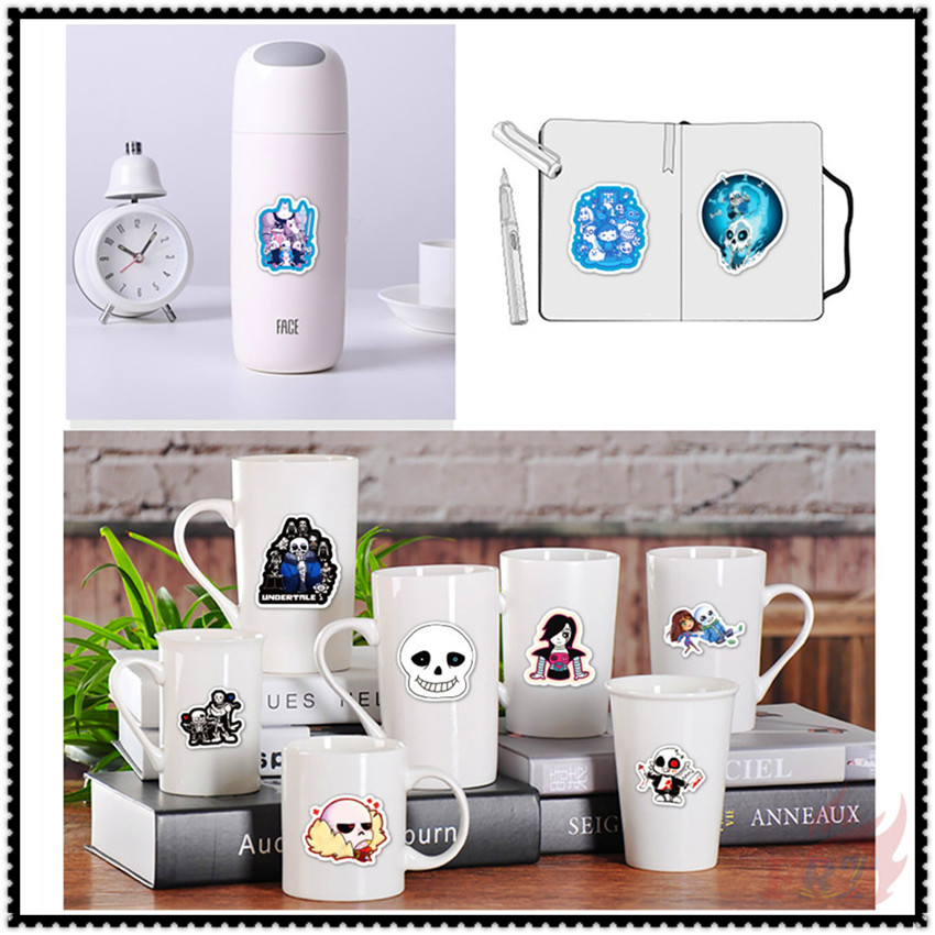 50Pcs/Set ❉ Undertale Series 02 Stickers ❉ Games Frisk Toriel Sans Papyrus DIY Fashion Mixed Waterproof Doodle Decals Stickers