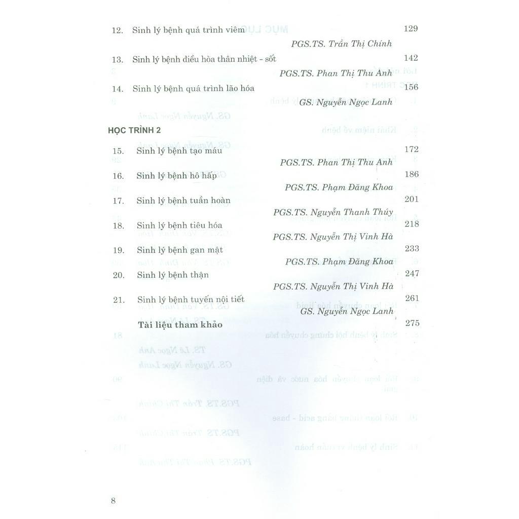 Sách - Sinh Lý Bệnh Và Miễn Dịch - Phần Sinh Lý Bệnh Học