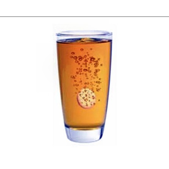 Viên sủi khỏe bổ sung vitamin C, dùng 1 viên mỗi ngày, vittrum, tuýp 10 viên