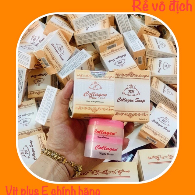 Kem dưỡng Collagen plus vit E - Chính hãng