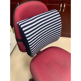 Gối Tựa Lưng ở Văn Phòng (Cao su non) - Tím than NG