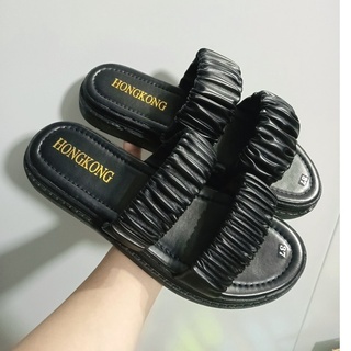 Dép nữ quai chéo bèo nhúm đế siêu nhẹ êm chân, cực xinh hot 2022