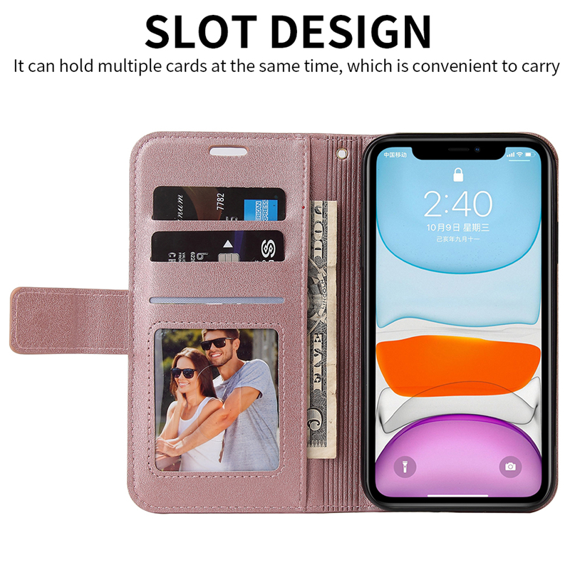 Bao da điện thoại có ngăn đựng thẻ phong cách thời trang cho Samsung A72 A71 A52S A51 5G A70 A50 A32 4G A30S A20S A02 M31S M51