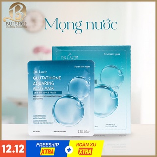 [HÀNG CHÍNH HÃNG] (6 miếng) Mặt Nạ Thủy Tinh Căng Bóng GLUTATHIONE Dr.Lacir