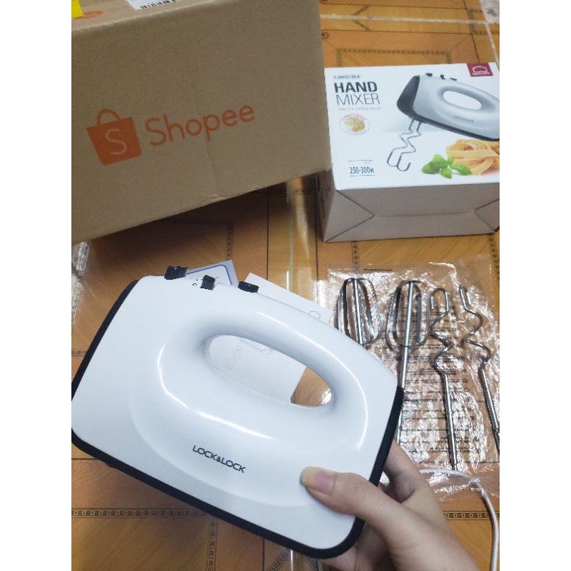 Máy Đánh Trứng Lock&Lock Hand Mixer 300W