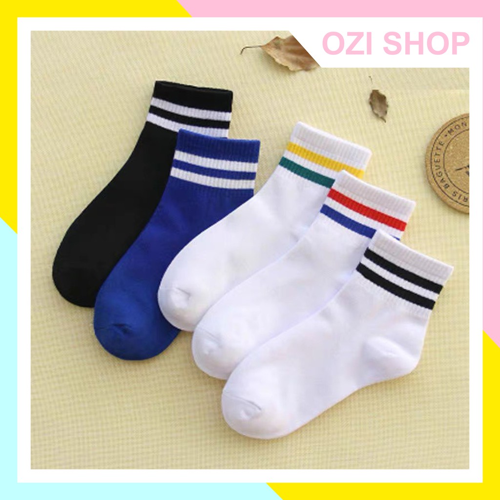 Tất Kẻ Sọc Hàn Quốc - Vớ siêu dễ thương