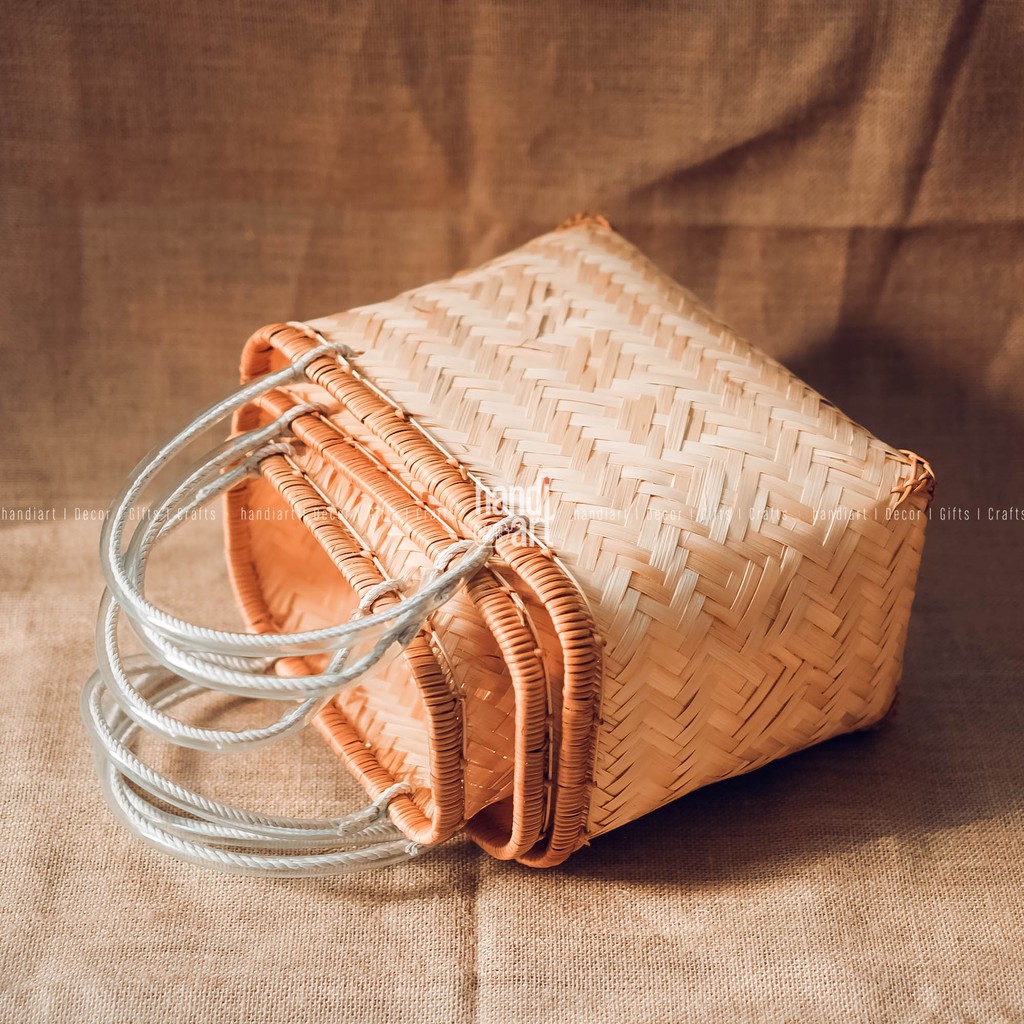 [ Giỏ quà tết] Làn mây tre - Giỏ mây tre đan | BigBuy360 - bigbuy360.vn