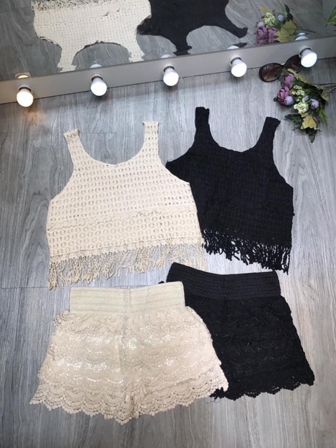 Full set đồ bơi len lưới Quảng Châu