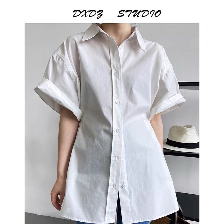ÁO SƠMI CÚC BẤM EO 063