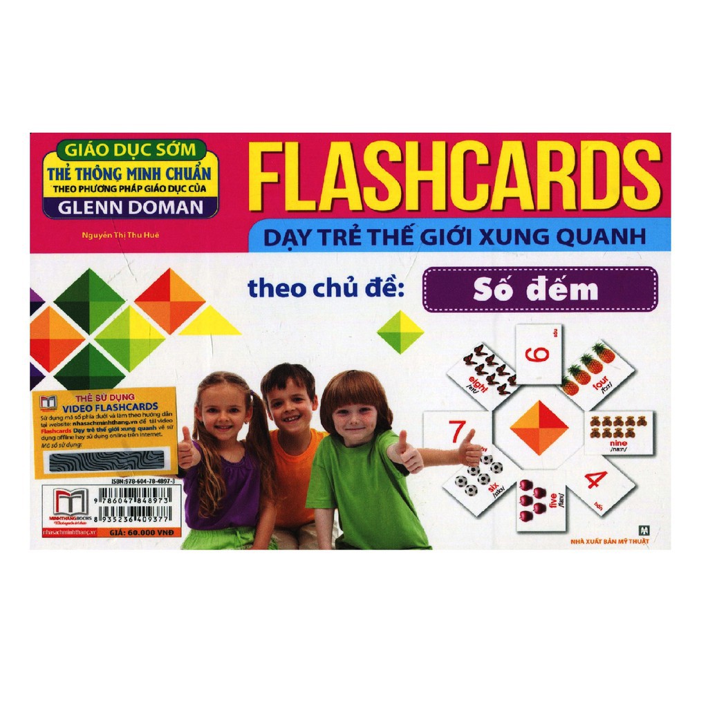 Sách - Flashcards  - Số đếm (Thẻ Tái Bản)