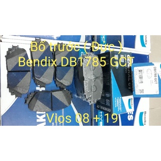 Bố thắng trước vios 2008 + 2021 bendix db1785 gct