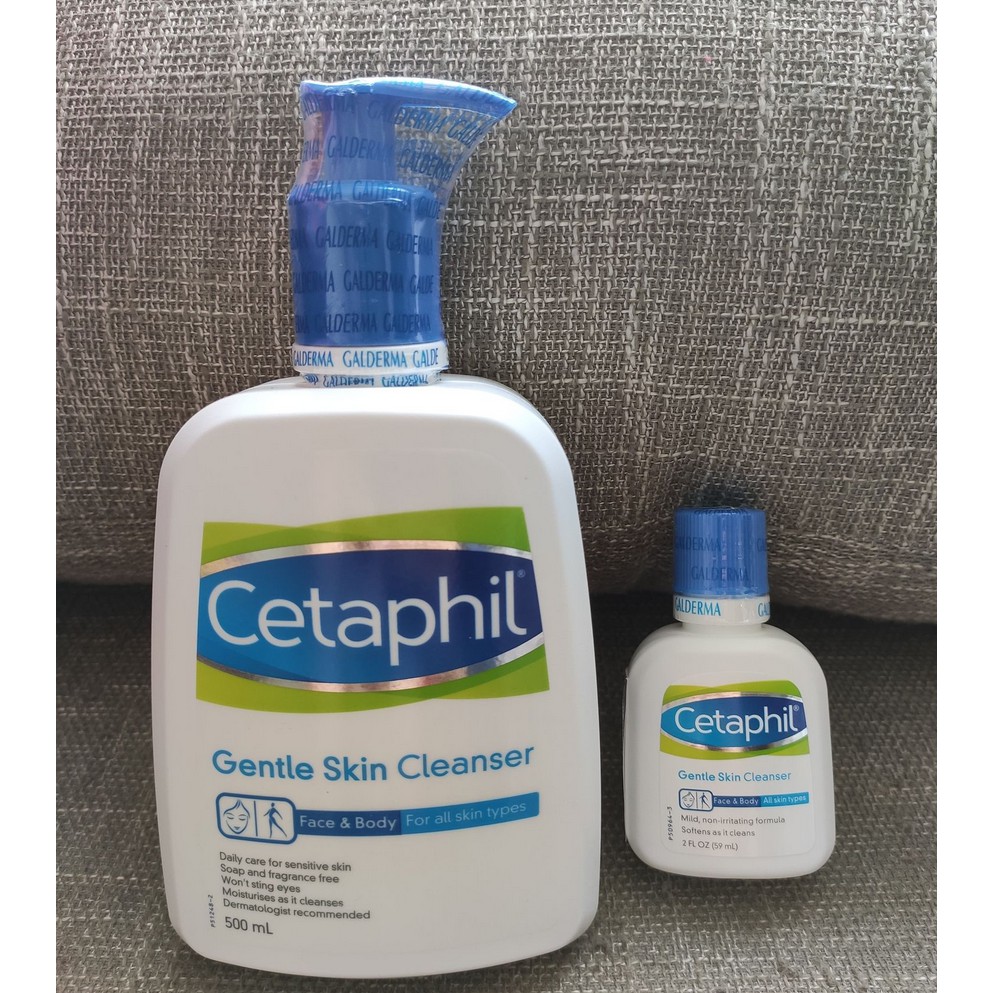 (HSD 2023) Sữa rửa mặt làm sạch dịu nhẹ Cetaphil Gentle Skin Cleanser 500ml