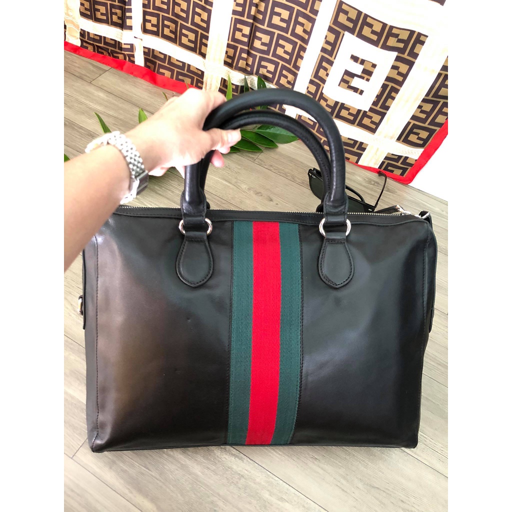 Thanh lý cặp công sở nam hiệu Gu Chì da thật | BigBuy360 - bigbuy360.vn