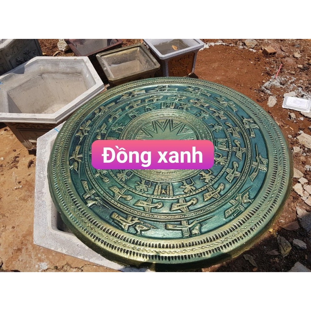 Sơn chậu Nhũ đồng xanh nước Yes 850gr