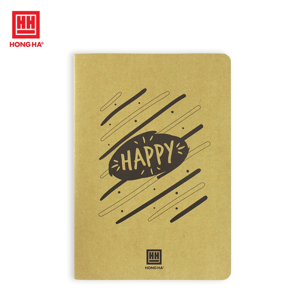 Vở kẻ ngang có chấm gáy ghim 72 trang Hồng Hà Green Letter 1431