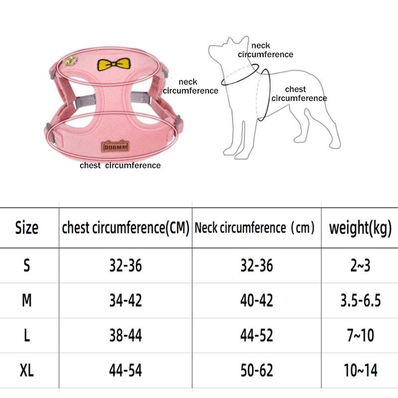 Dây Dắt Thú Cưng Đi Dạo Bằng Vải Nhung Thêu Hình Trái Tim Kích Thước Nhỏ Và Vừa