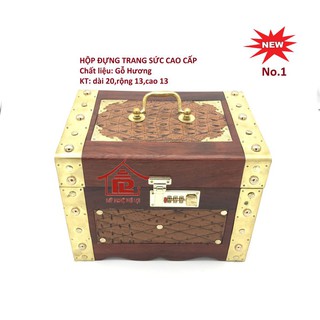 Hộp đựng trang sức cao cấp gỗ hương ta