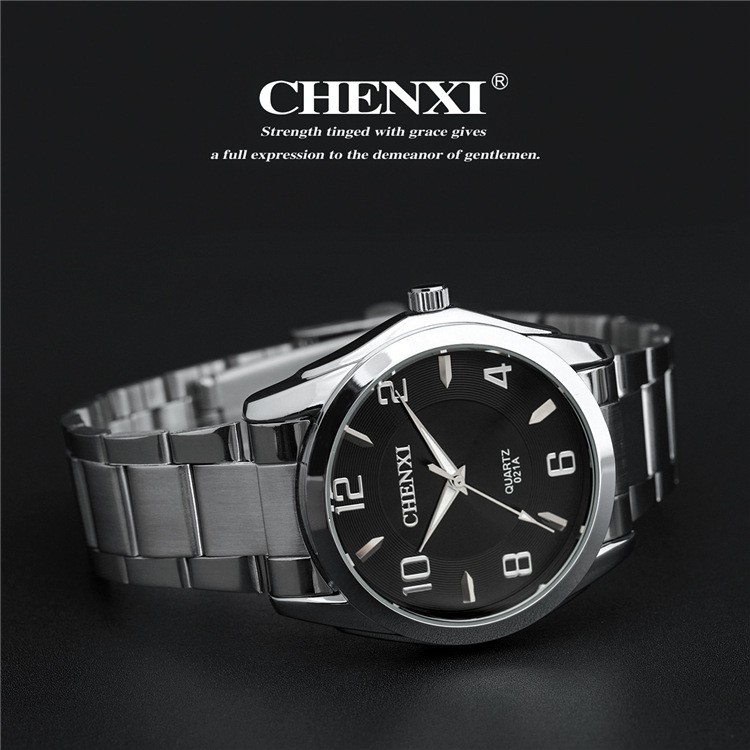 Đồng Hồ Đeo Tay Chexi Dây Thép Thời Trang Dành Cho Nam