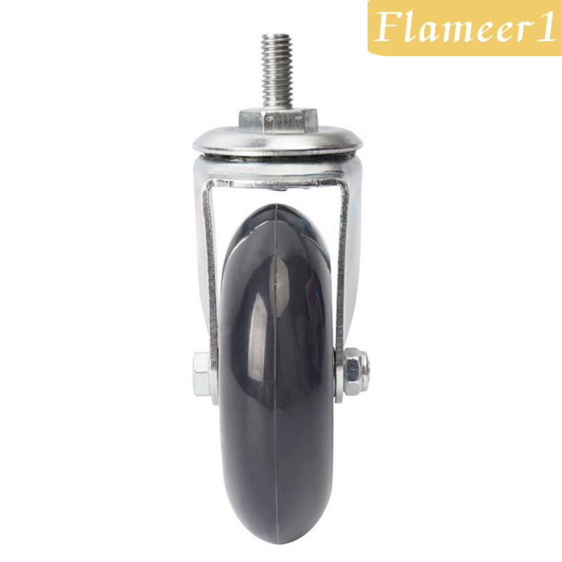 Bánh Xe Xoay Thay Thế Màu Đen Cho Ghế Xoay Văn Phòng 1 / 3 / 4inch