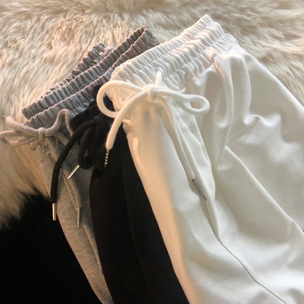 Quần Short Thể Thao Phản Quang Ống Rộng Thời Trang Mùa Hè Hàn Quốc 2022 Dành Cho Nữ