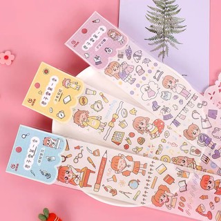 Sticker bé gái cute - mjstore