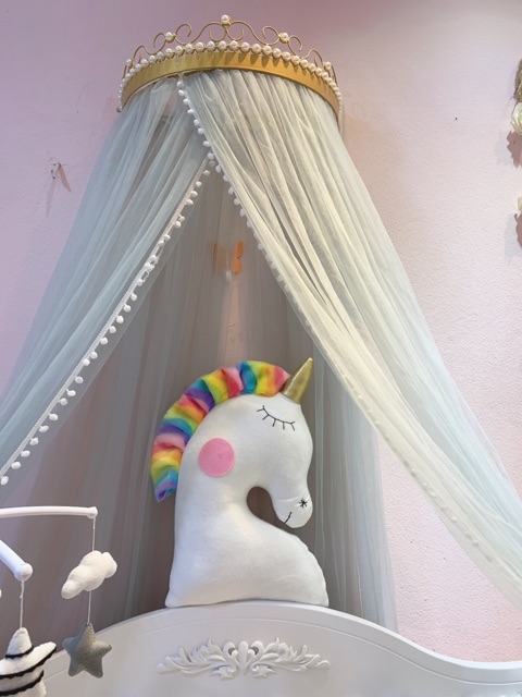 Gối gấu bông handmade Vuông Tròn thú cưng ngựa pony unicorn đẹp cho bé yêu