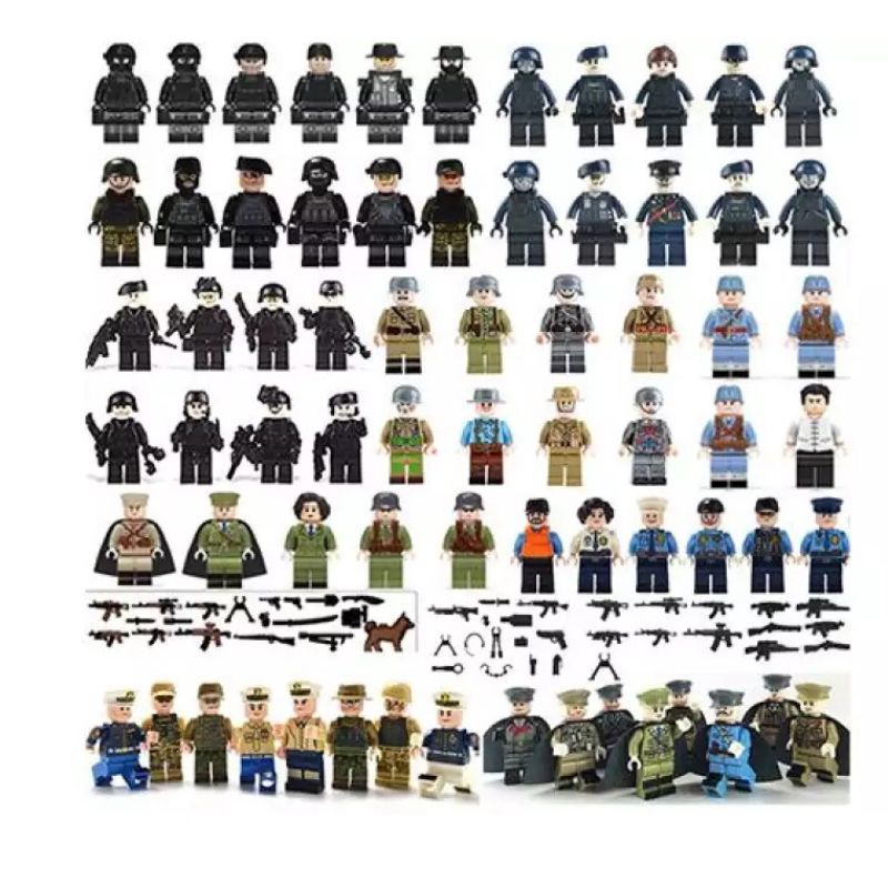 Lẻ 1 nhân vật Non-lego minifigures mới 100%