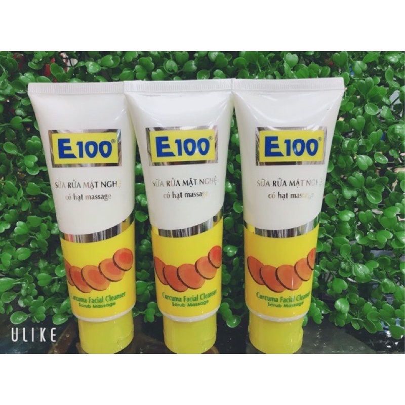 SỮA RỬA MẶT NGHỆ E 100 CÓ HẠT MASSAGE
