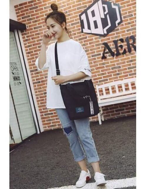 TÚI TOTE KHOEN ULZZANG STYLE HÀN QUỐC