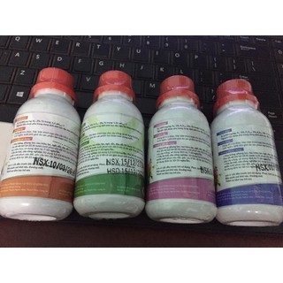 Combo 4 lọ phân hữu cơ ViF chăm sóc cây mỗi loại 100ml