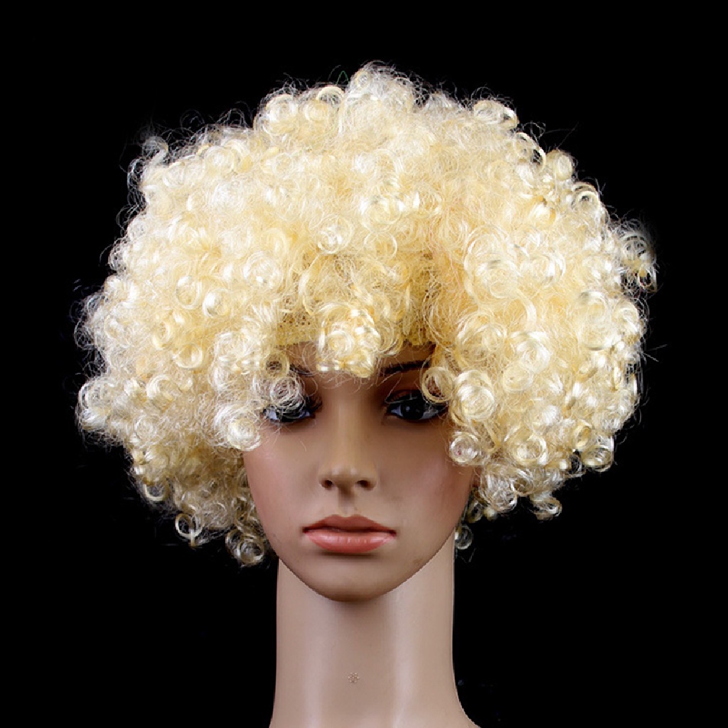 [Hàng mới về] Tóc giả hình chú hề tròn kèm mũ đội dành cho trẻ em và người lớn