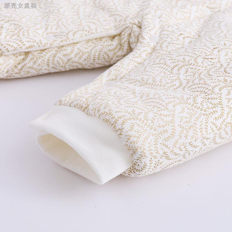 Dễ Thương Bộ Áo Liền Quần Chất Liệu Cotton Dày Dặn Thời Trang Mùa Đông Cho Bé