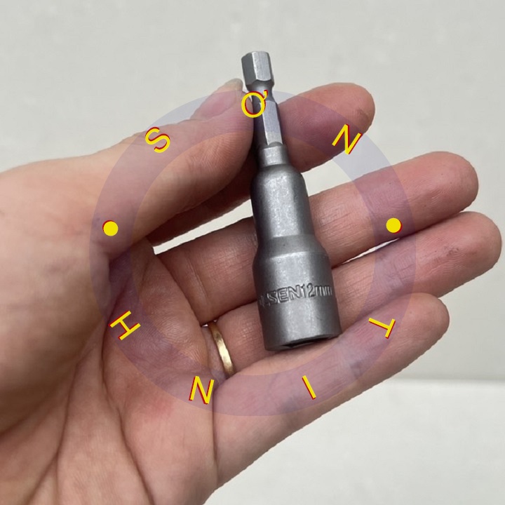 Đầu Chụp Bắt Ốc Vít 12mm có từ Tolsen 77847