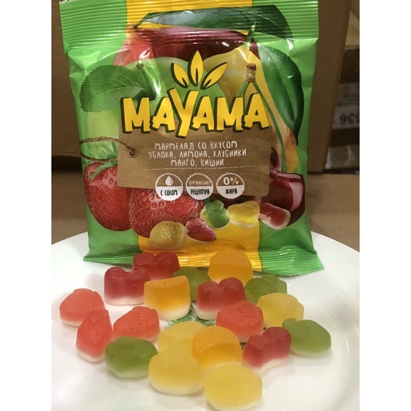 kẹo dẻo MAYAMA 70g của Nga