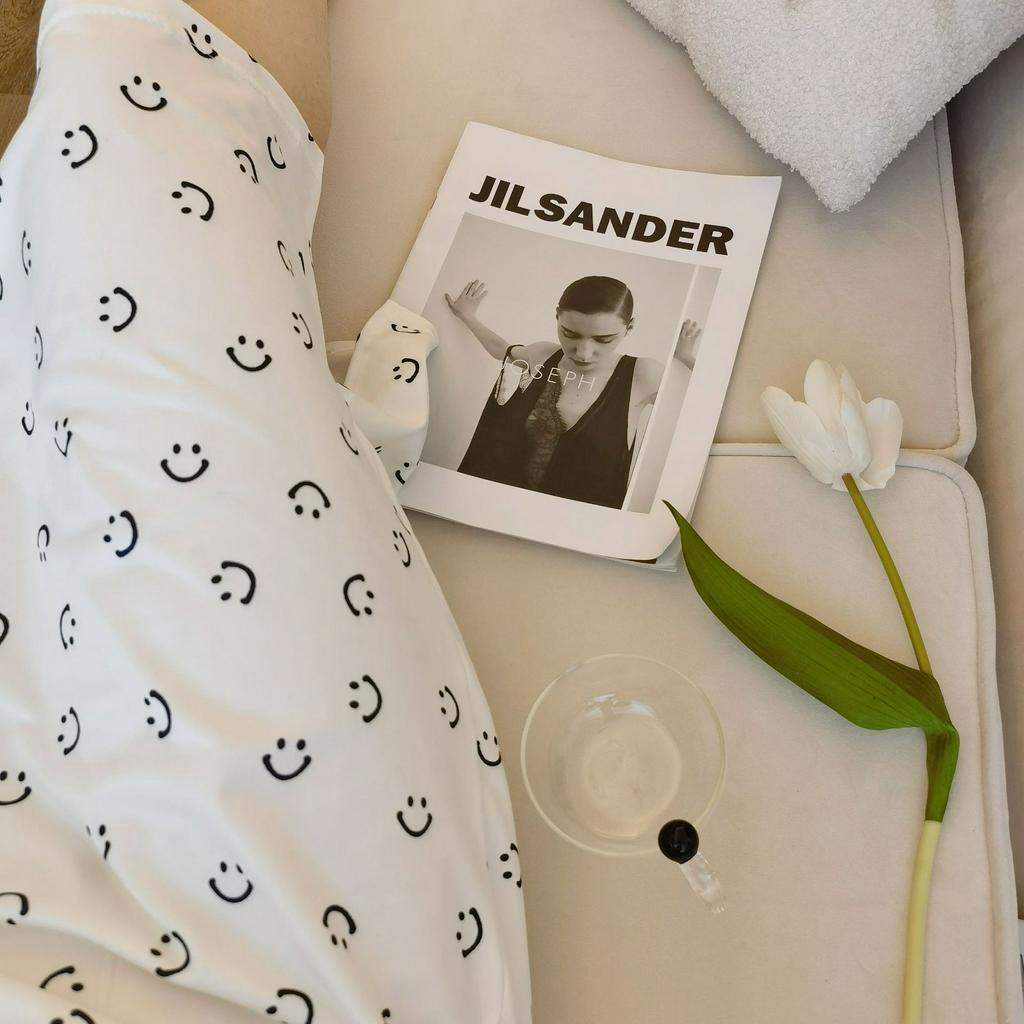 DIDIKA Đầm Ngủ Hai Dây Dáng Rộng In Hoạt Hình Chú Gấu Và Bong Bóng Thời Trang Mùa Hè Quyến Rũ Cho Nữ