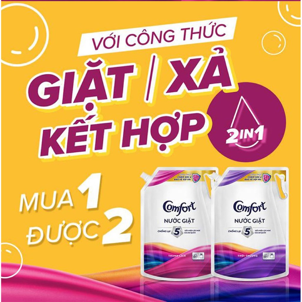 Nước Giặt Comfort  Túi 2.2KG