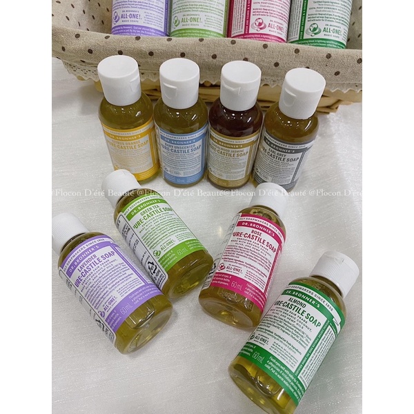 Xà phòng hữu cơ đa năng Dr Bronner’s 18 công dụng - Castile soap 18 in 1