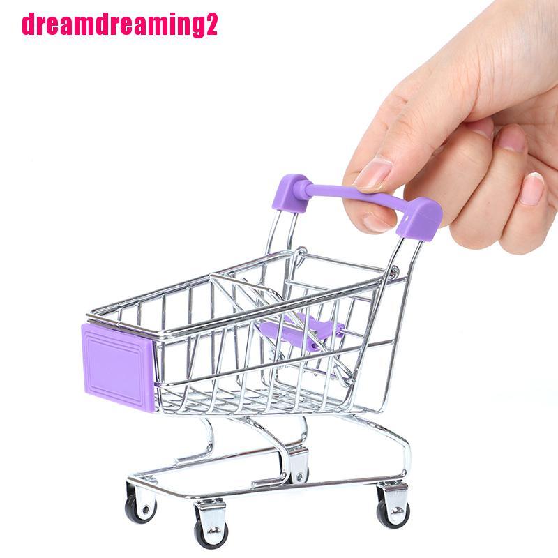 Xe đẩy hàng siêu thị mini đồ chơi đa năng tiện dụng