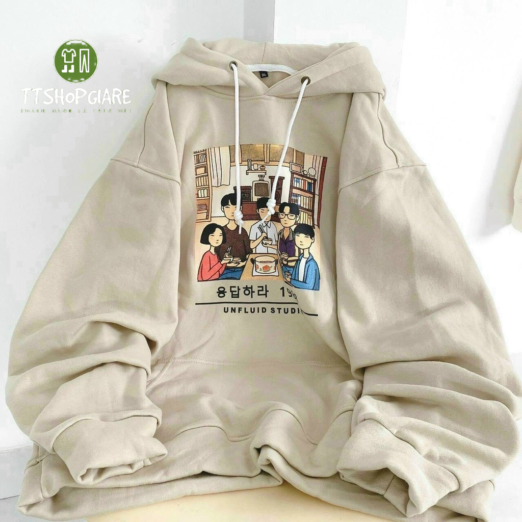 Áo hoodie in hình gia đình chất Nỉ ngoại, mềm mịn in đẹp