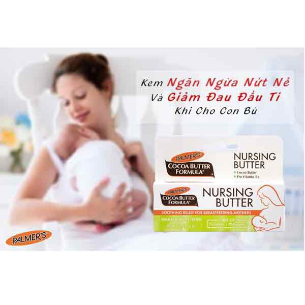 Kem Ngừa Nứt Nẻ & Giảm Đau Đầu Ti Palmer's Nursing Butter 30gr